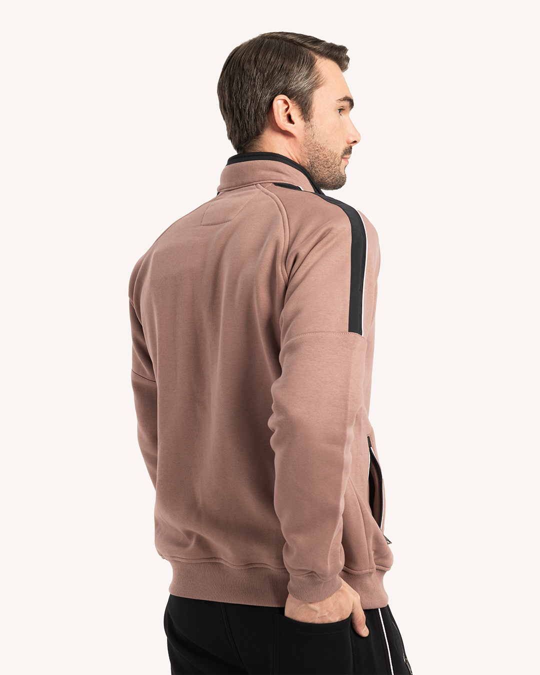 ترينج رجالى ياقة سوستة