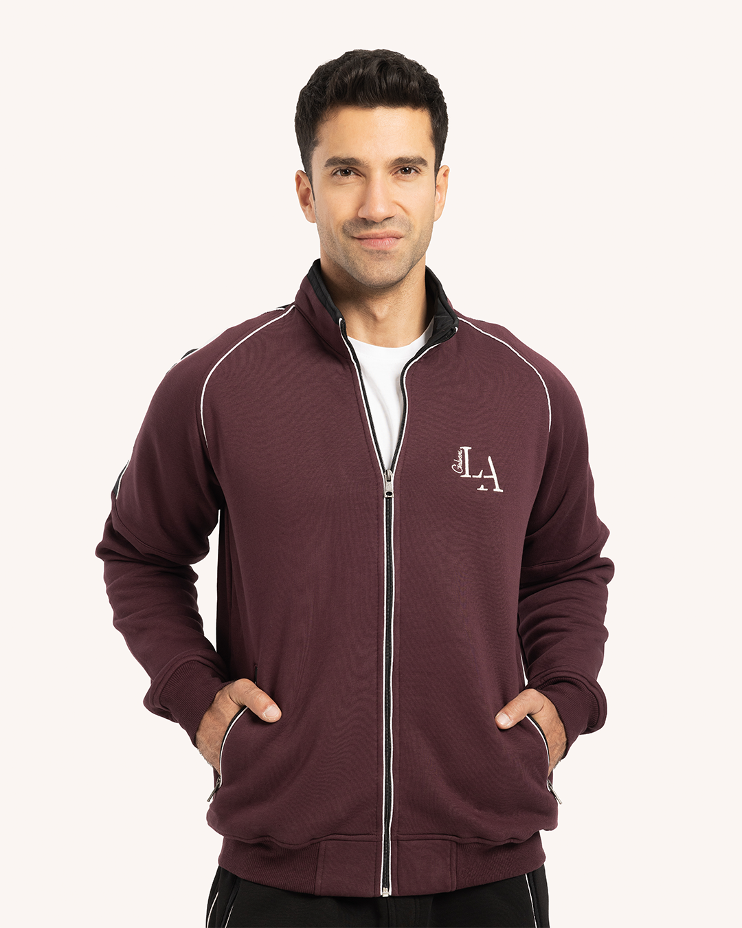 ترينج رجالى ياقة سوستة