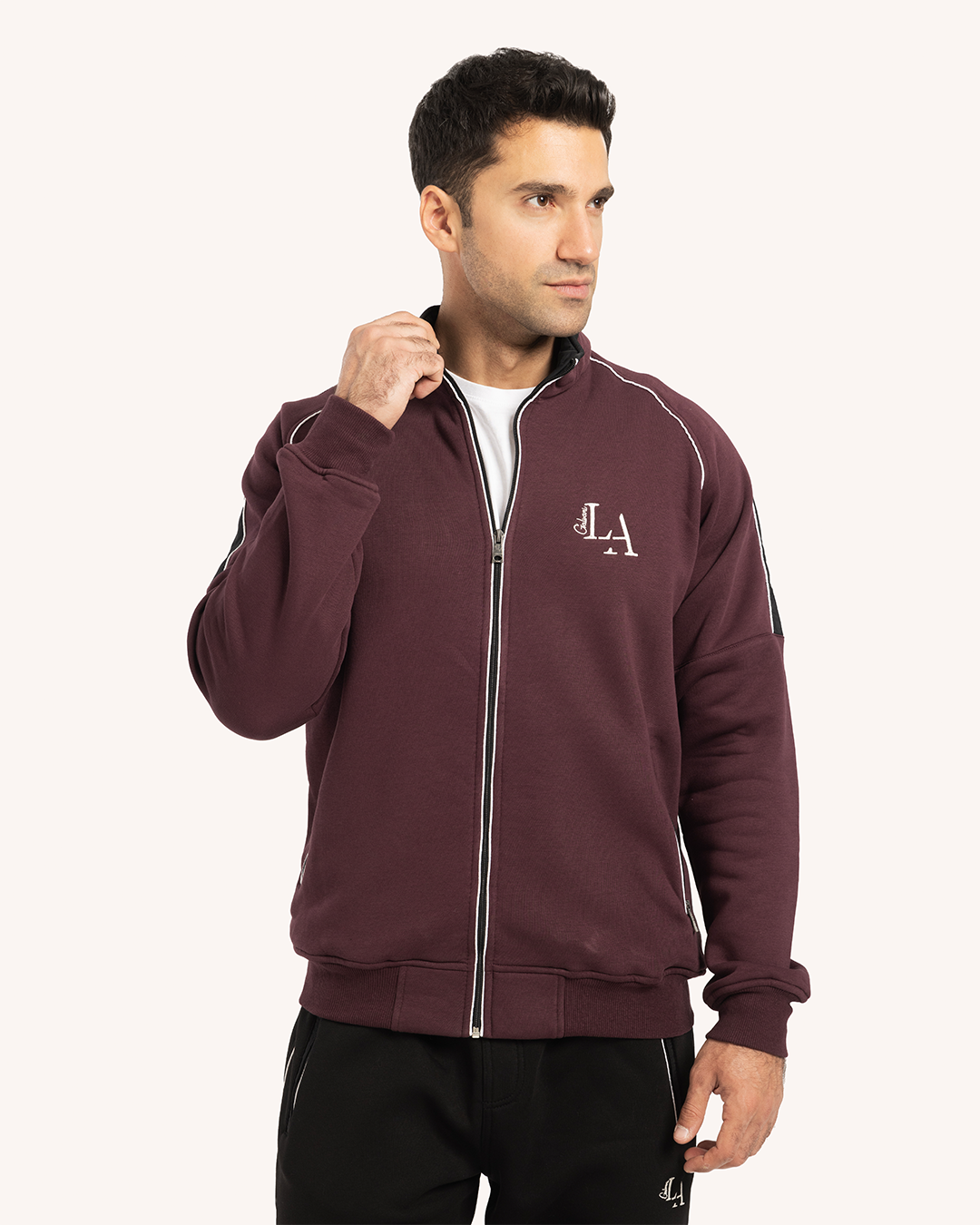 ترينج رجالى ياقة سوستة