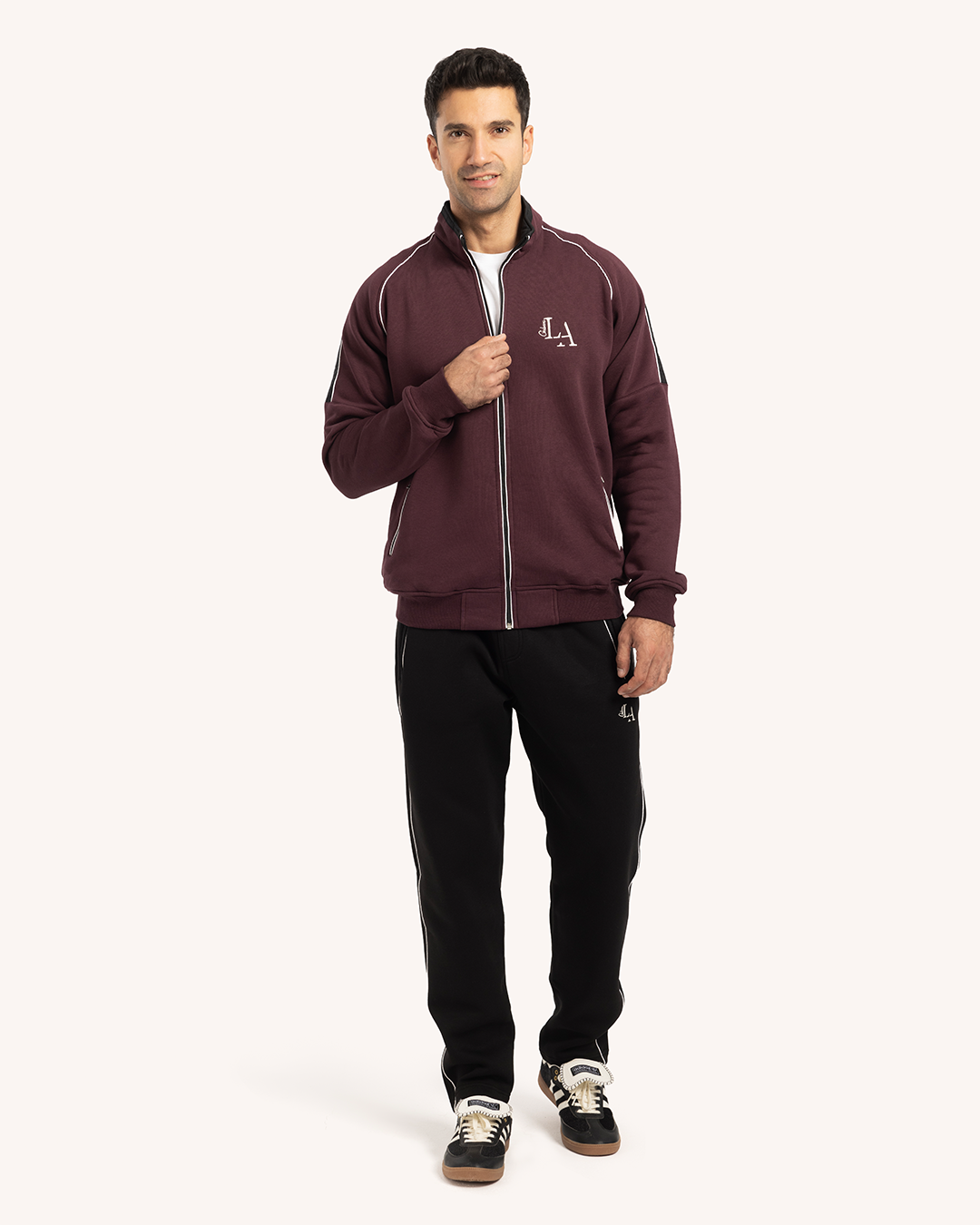 ترينج رجالى ياقة سوستة