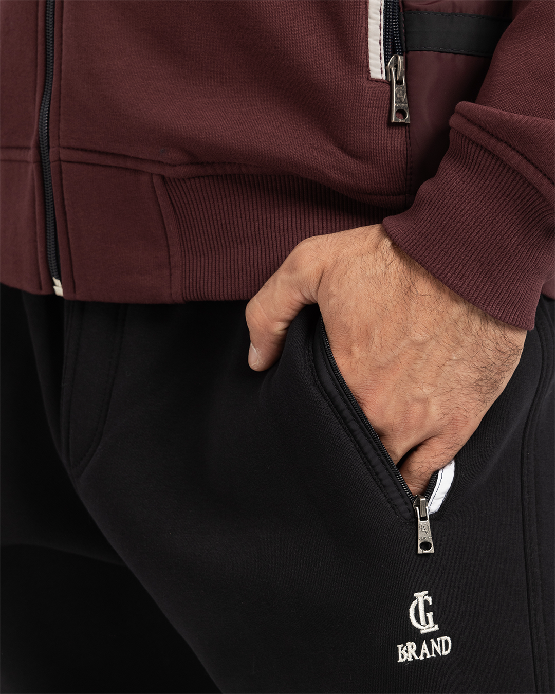 ترينج رجالى ياقة سوستة