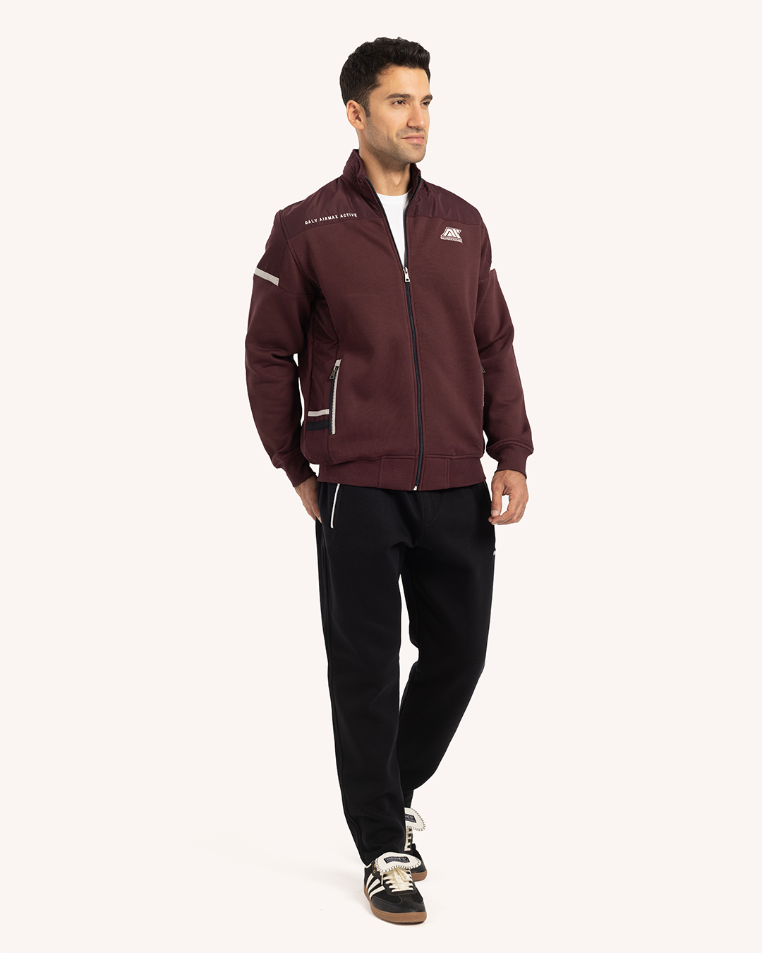 ترينج رجالى ياقة سوستة