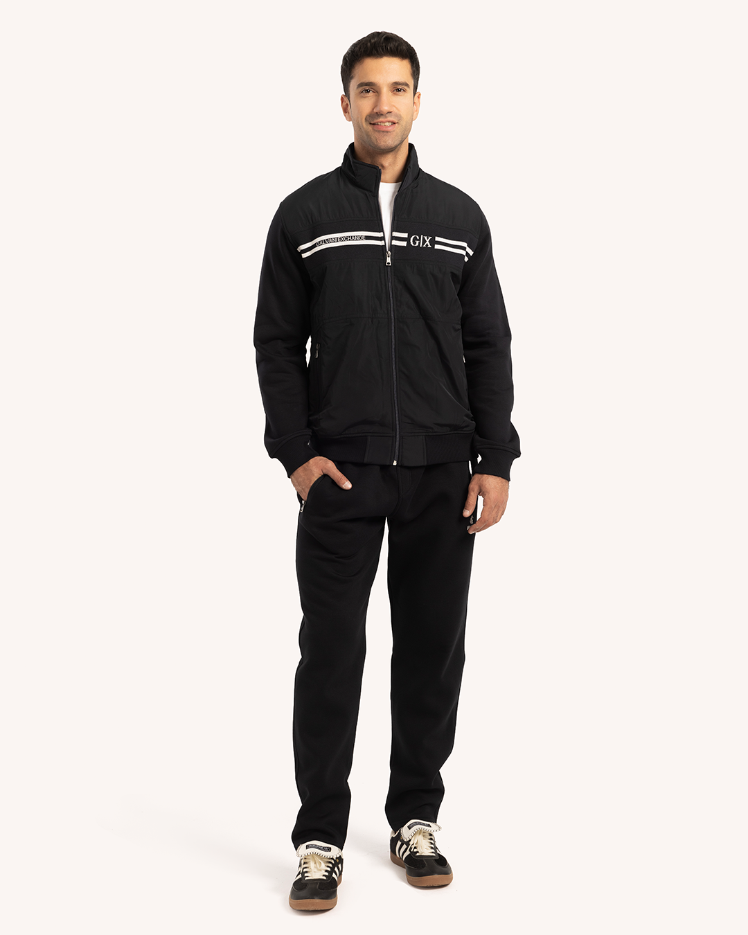 ترينج رجالى ياقة سوستة