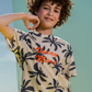 Vacay mode Boys' pajama half sleeve shorts