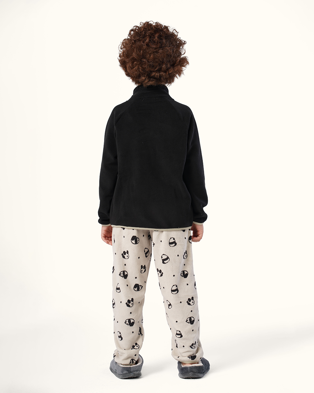 Pajama with zipper and pockets I 'am Pandastic