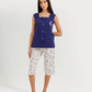 Women's pentacore printed pajamas