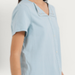 Women's Half Sleeve Pajama with Embroidered Pants
