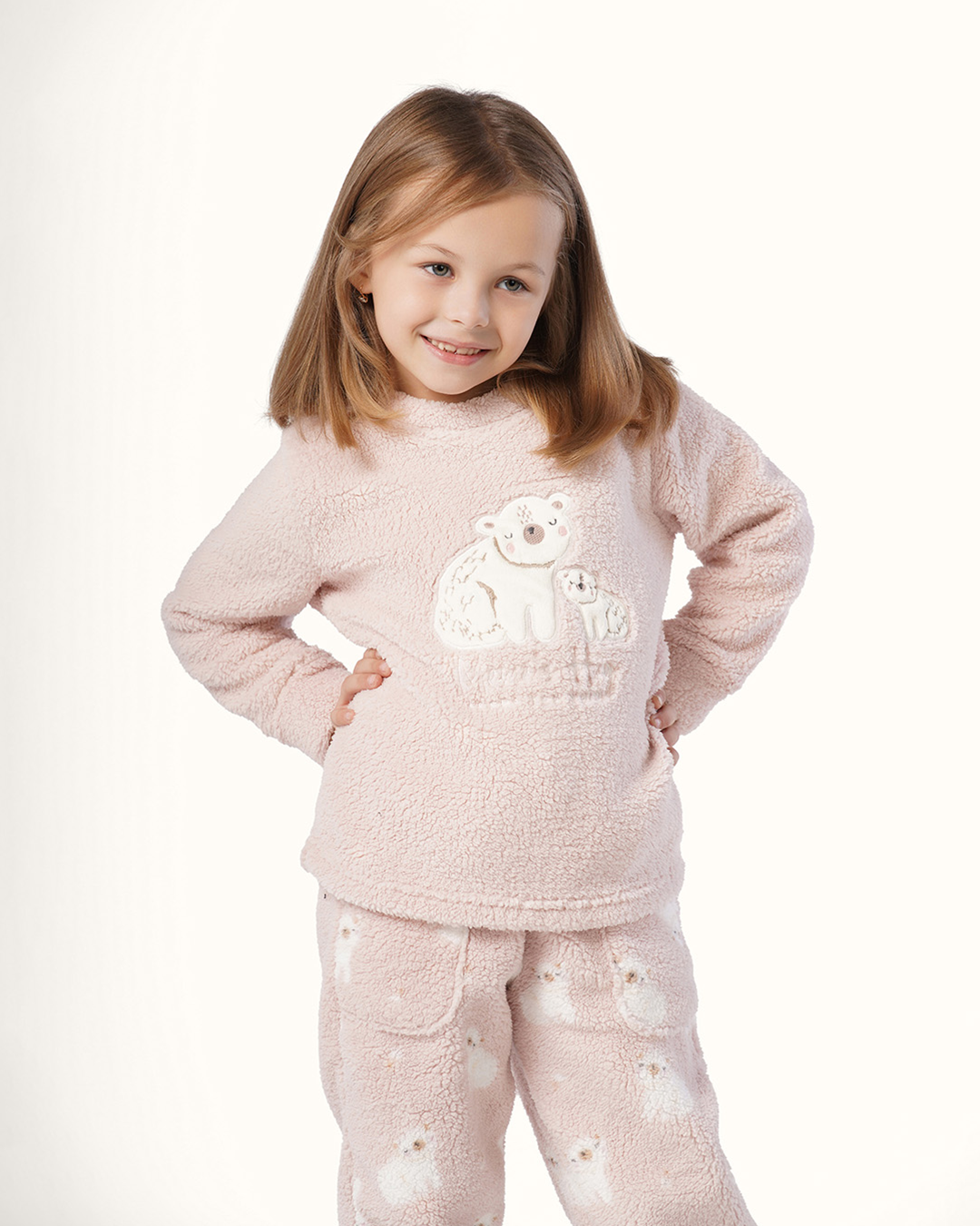 Baby Pink Bear Pajama 