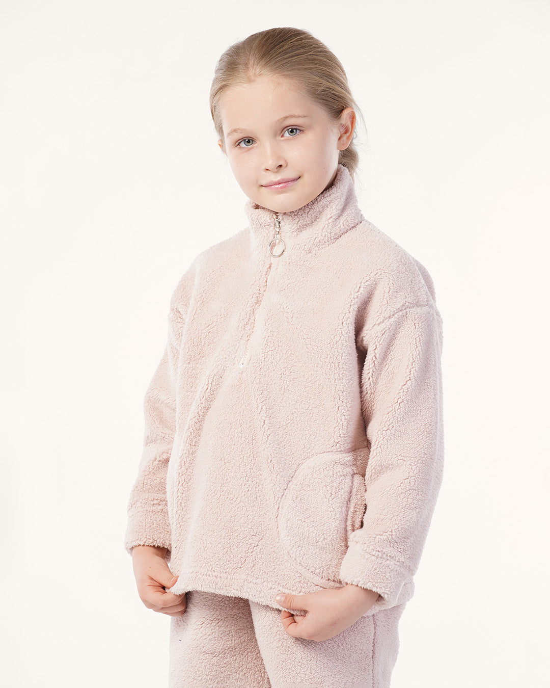 Girls' Teddy Bear Hug Set with zipper 