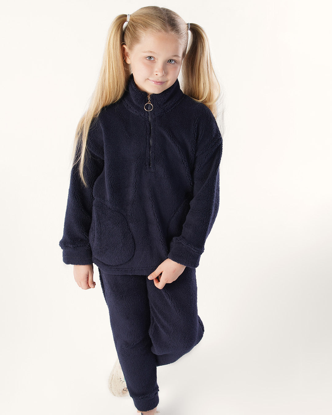 Girls' Teddy Bear Hug Set with zipper 