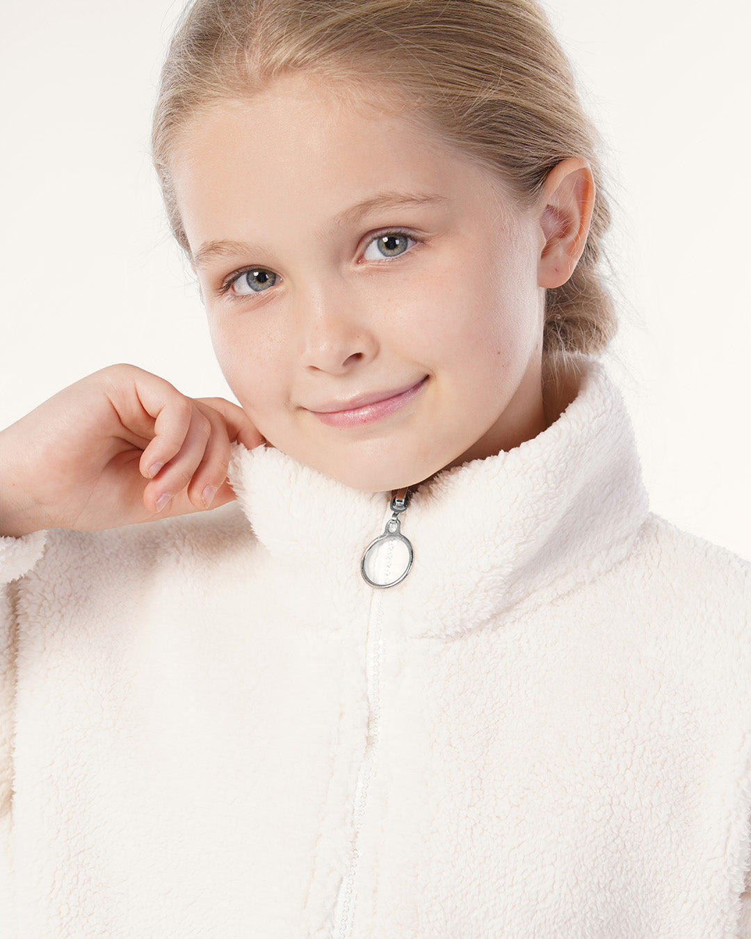 Girls' Teddy Bear Hug Set with zipper 