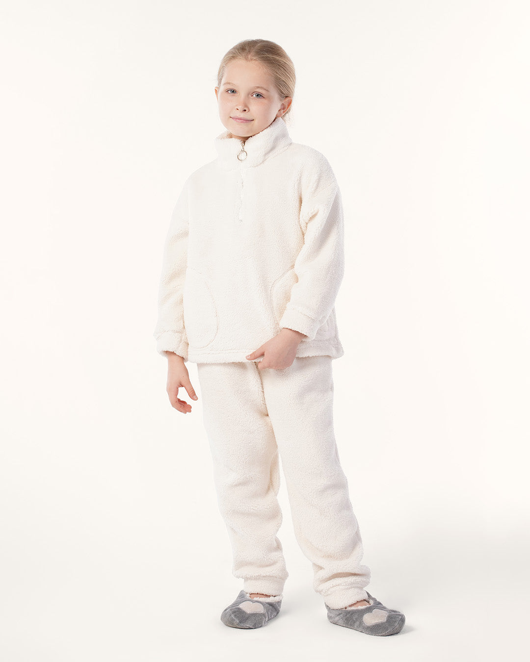 Girls' Teddy Bear Hug Set with zipper 