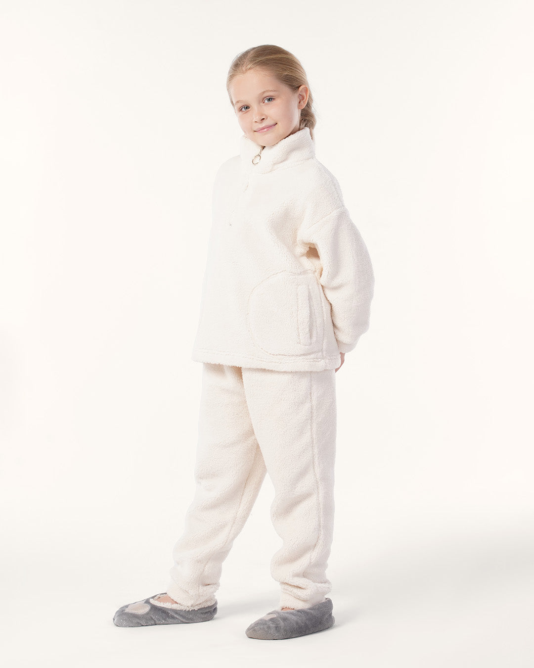 Girls' Teddy Bear Hug Set with zipper 