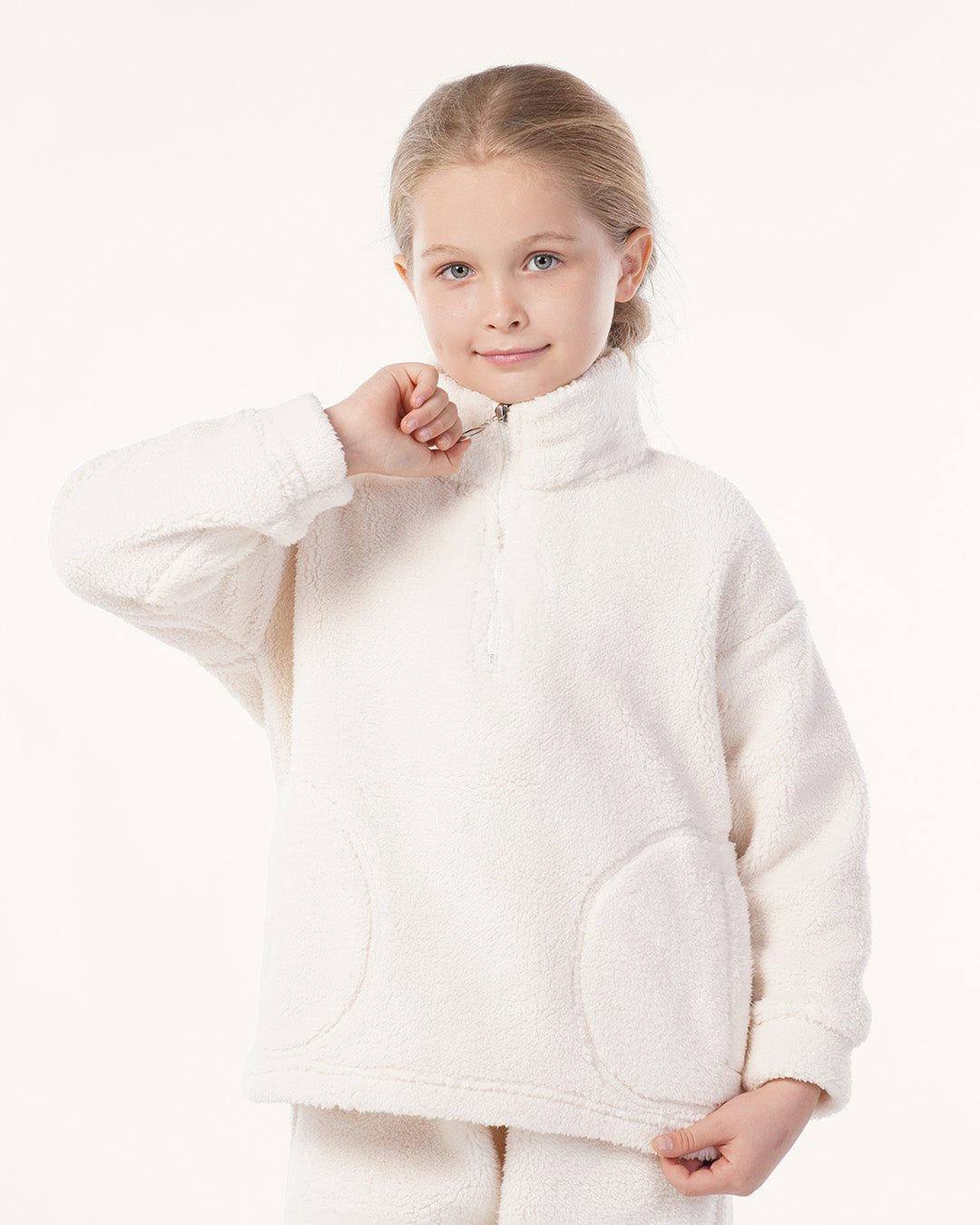 Girls' Teddy Bear Hug Set with zipper 