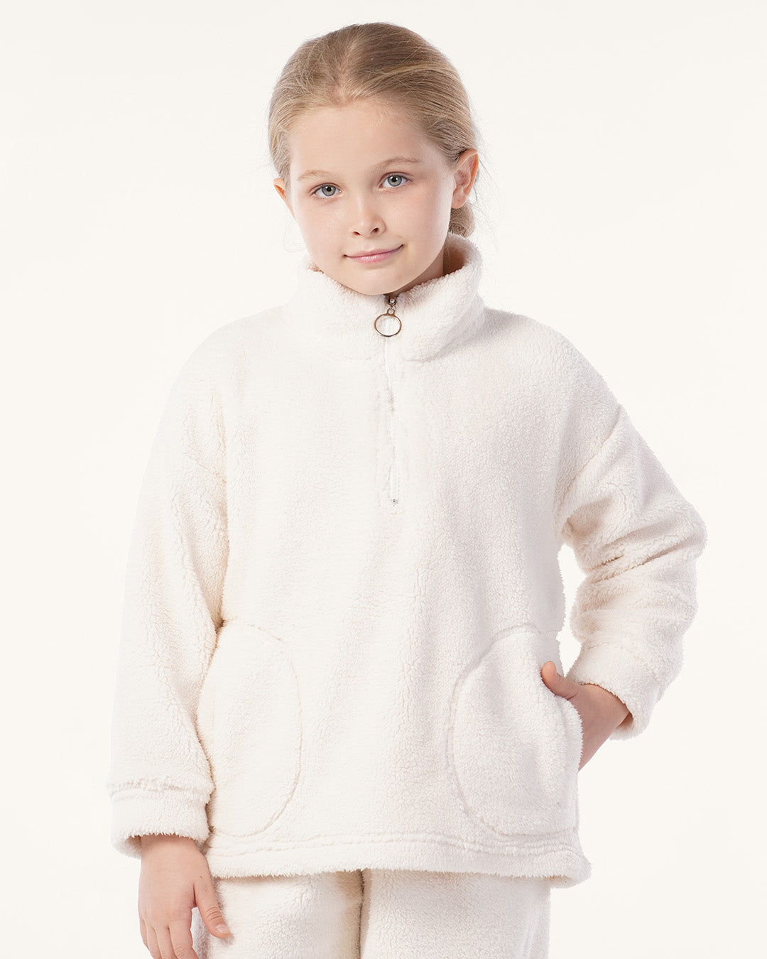 Girls' Teddy Bear Hug Set with zipper 