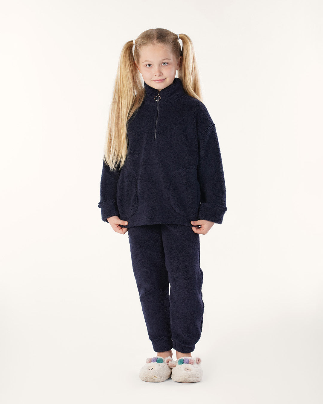 Girls' Teddy Bear Hug Set with zipper 