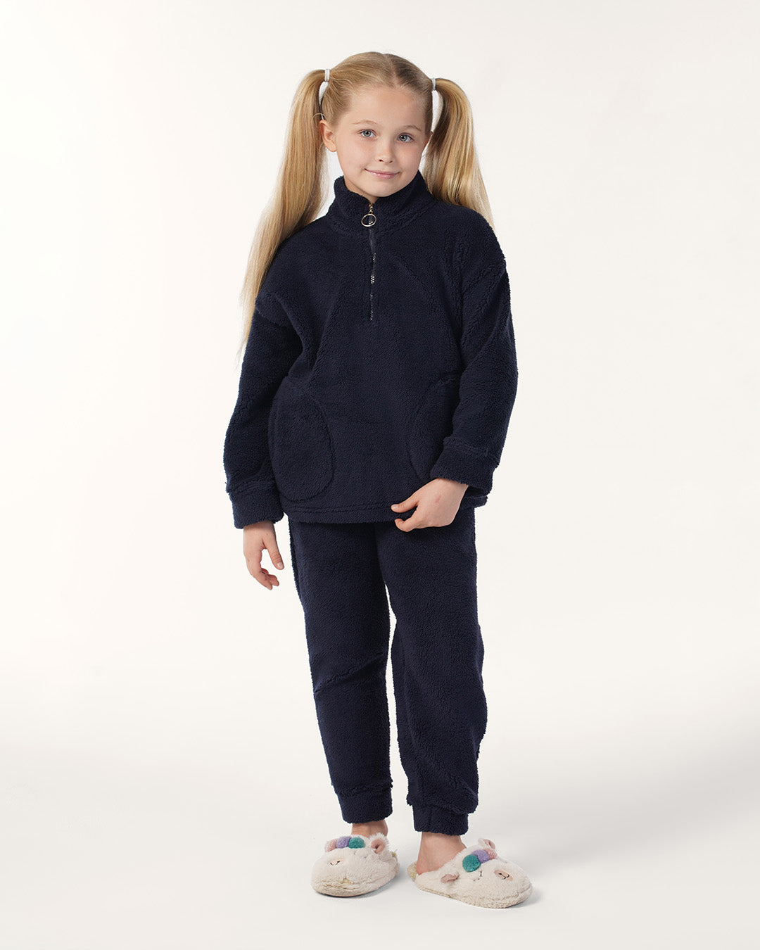 Girls' Teddy Bear Hug Set with zipper 