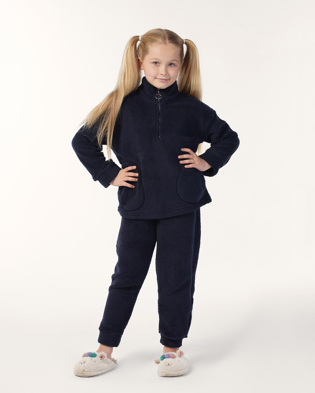 Girls' Teddy Bear Hug Set with zipper 