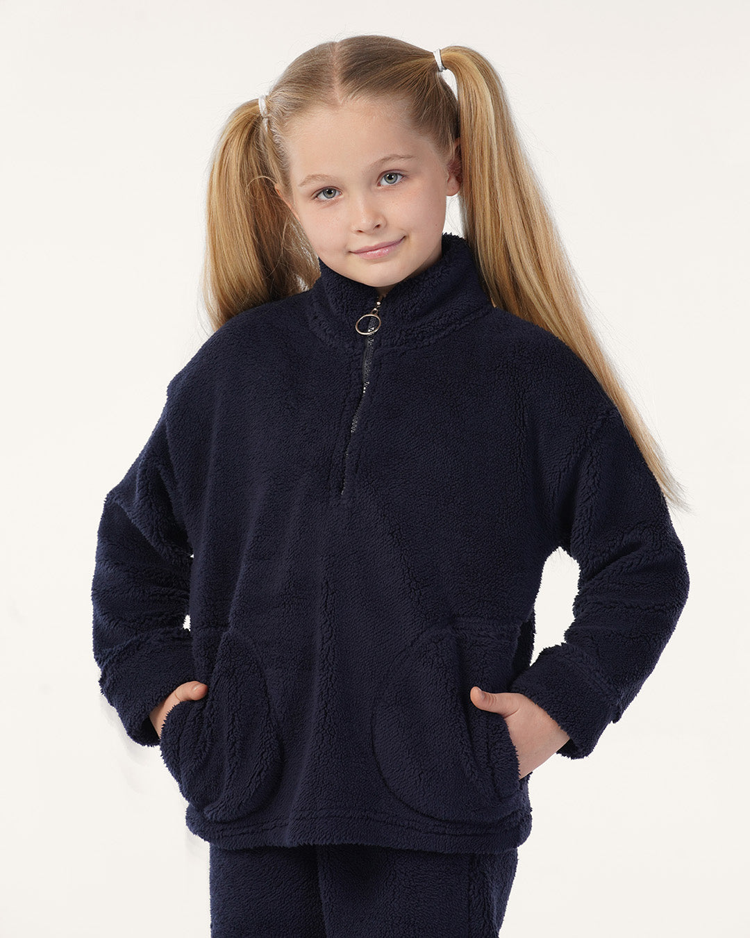 Girls' Teddy Bear Hug Set with zipper 