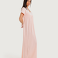Long Women's Jalabiya Half Sleeve with Embroidery