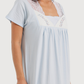 Long Women's Jalabiya Half Sleeve with Embroidery