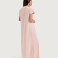 Long Women's Jalabiya Half Sleeve with Embroidery