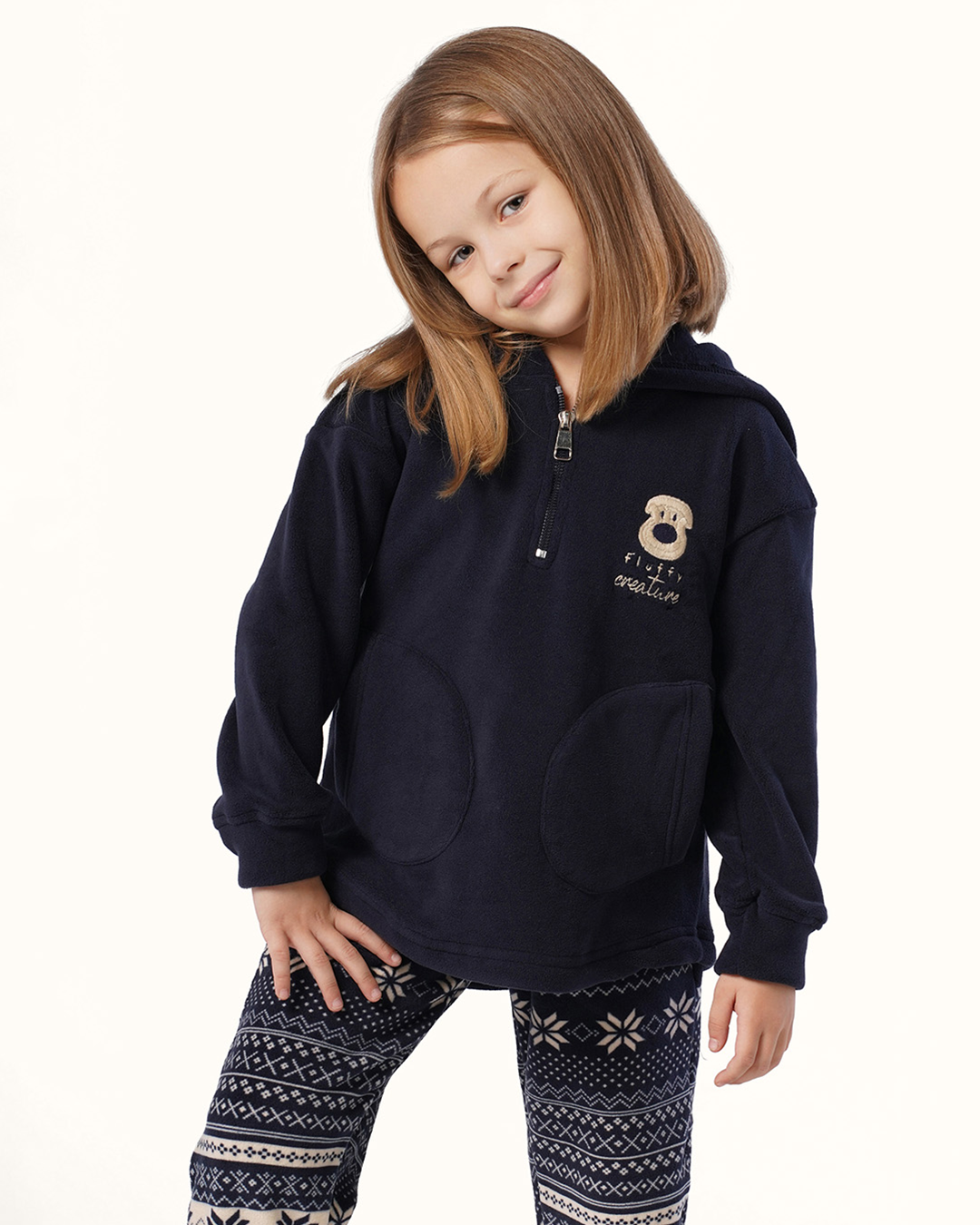 Happy Holidays Pajamas with Pockets