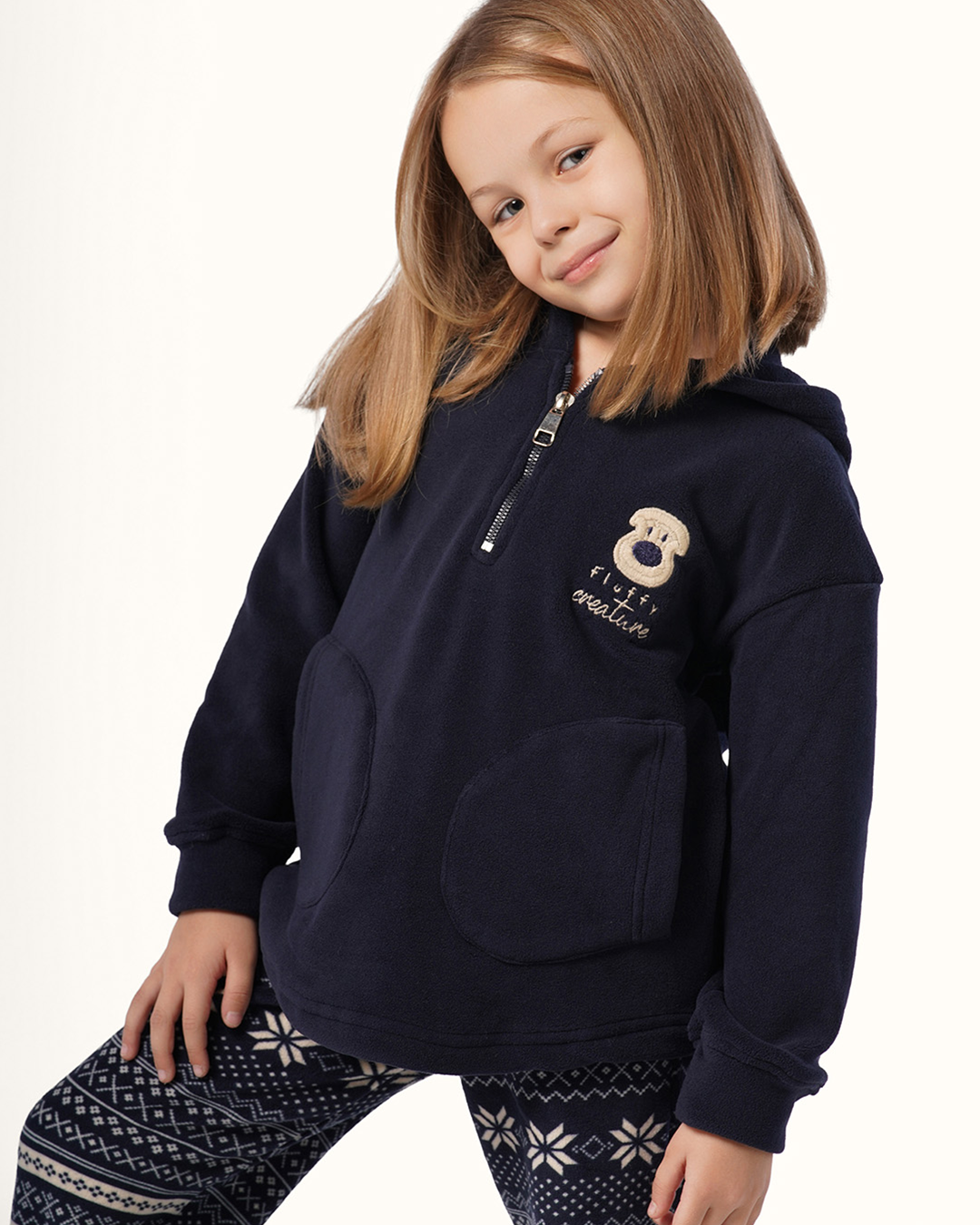 Happy Holidays Pajamas with Pockets