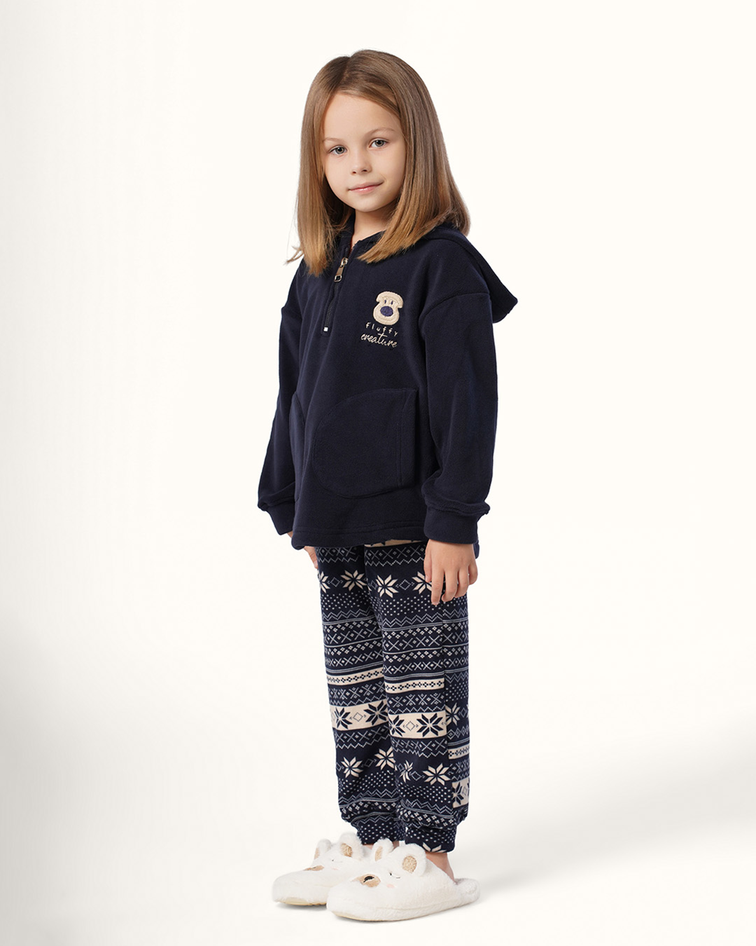 Happy Holidays Pajamas with Pockets