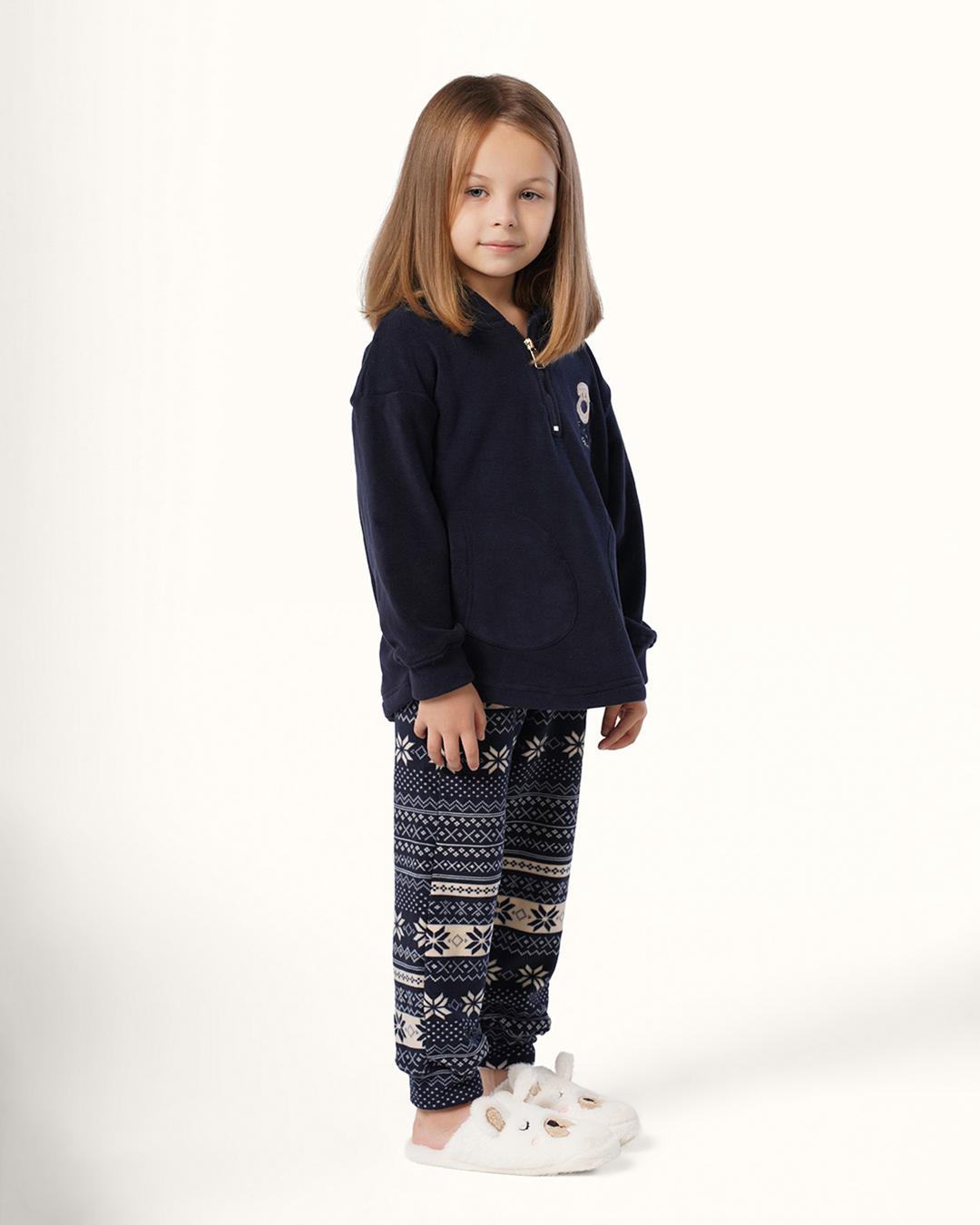 Happy Holidays Pajamas with Pockets