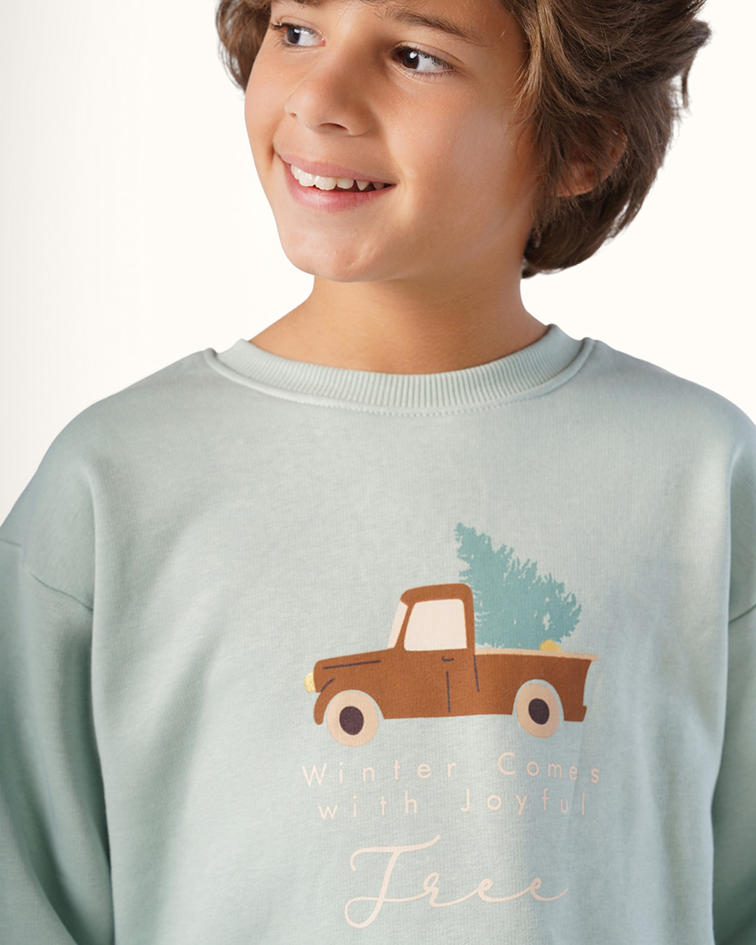 بيجاما أولادي بكُم أشجار الشتاء