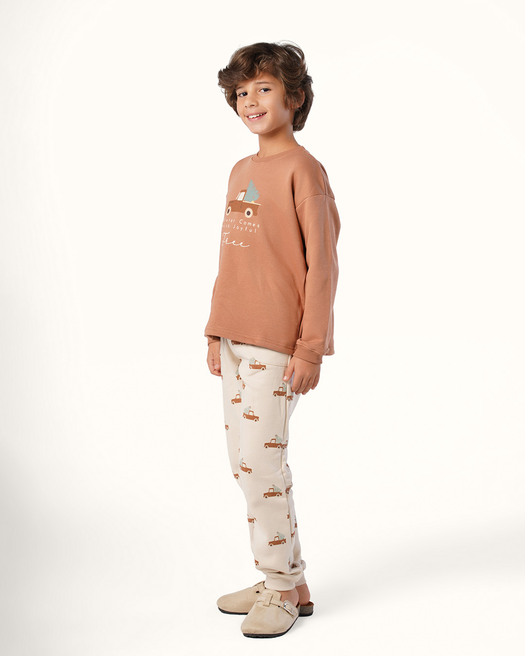 بيجاما أولادي بكُم أشجار الشتاء