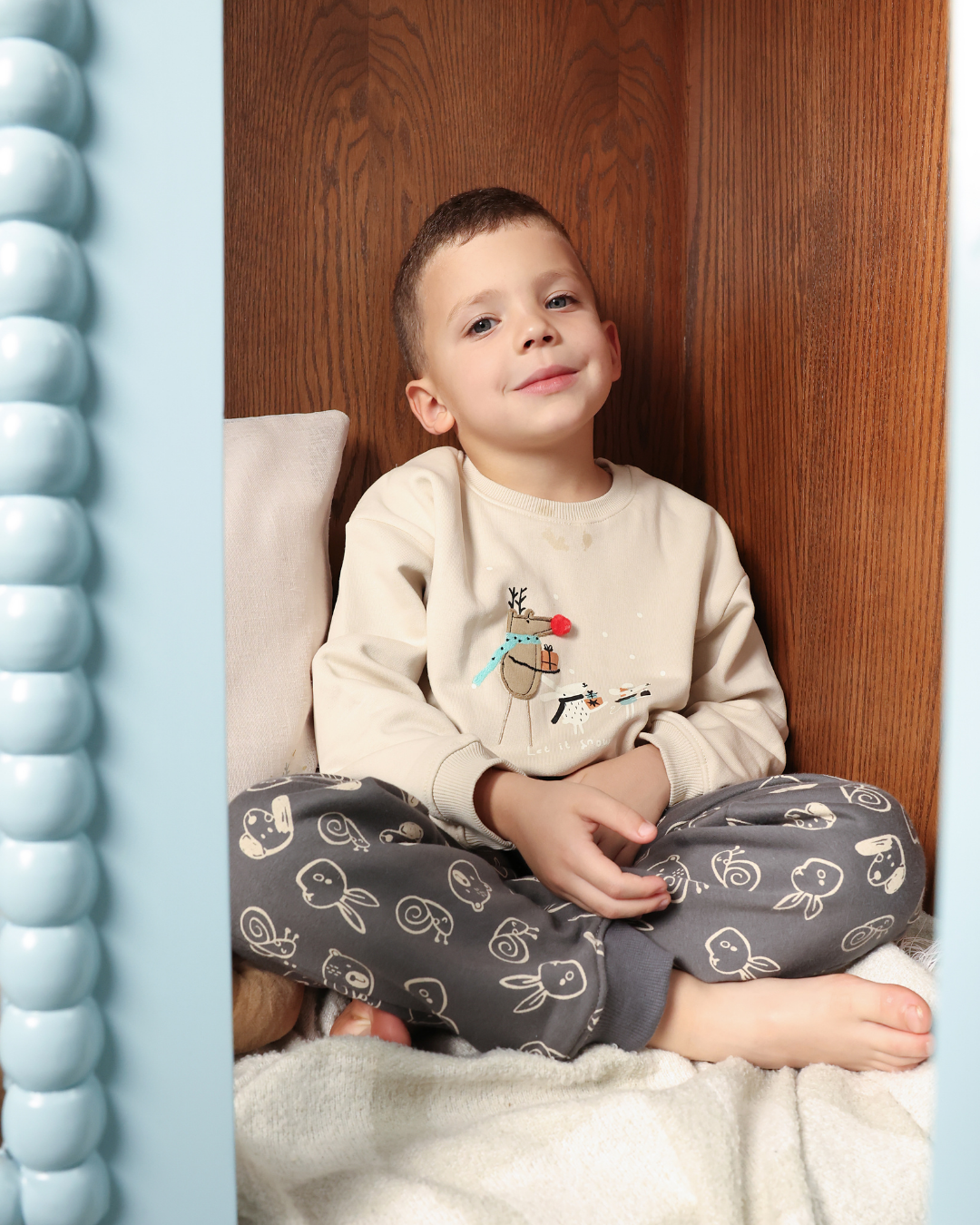 بيجاما حيوانات غابة الشتاء