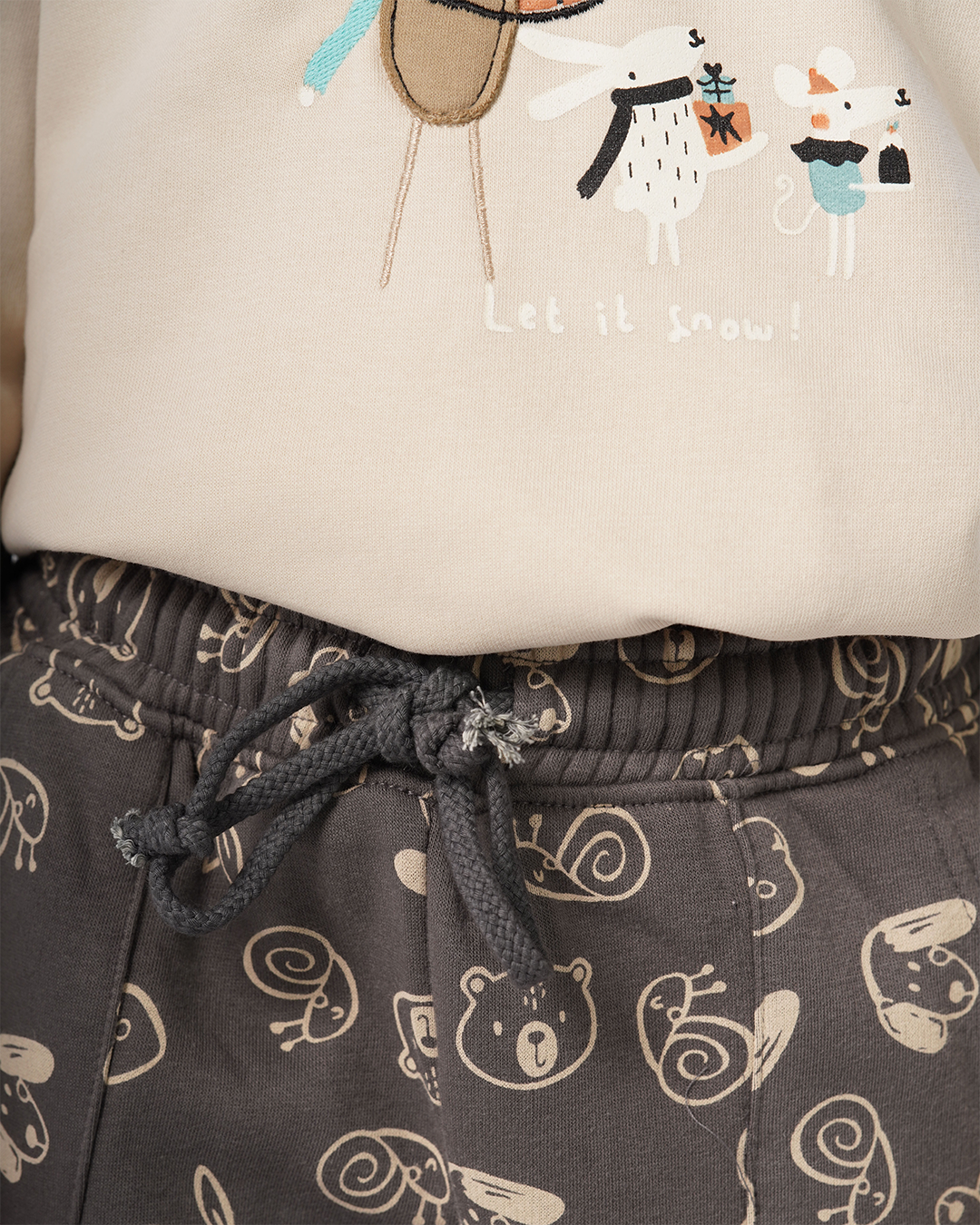 بيجاما حيوانات غابة الشتاء