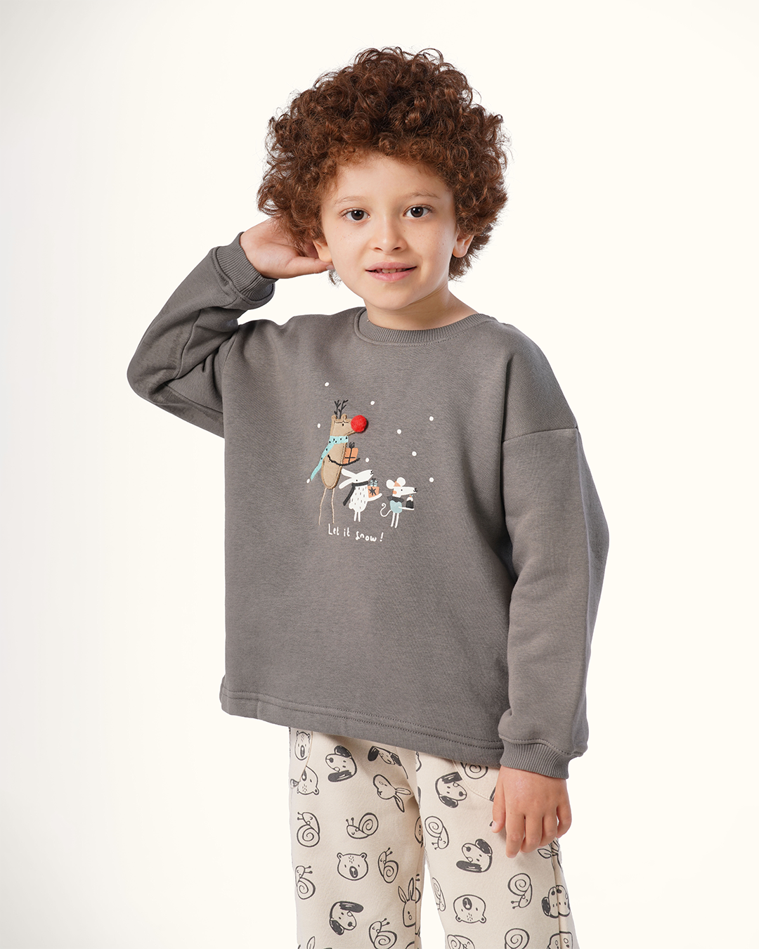 بيجاما حيوانات غابة الشتاء