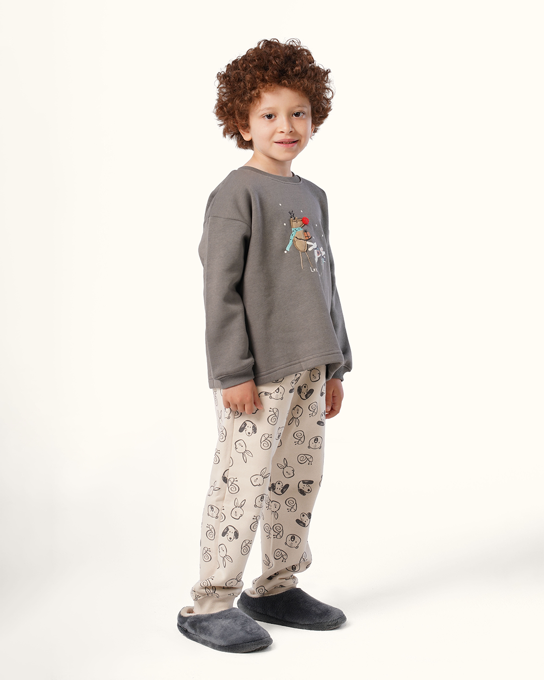 بيجاما حيوانات غابة الشتاء