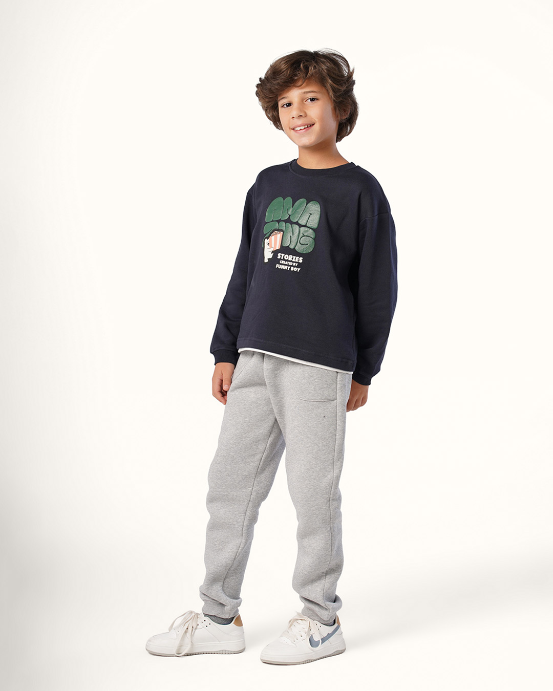 بيجاما كم طويل الفشار الرائع