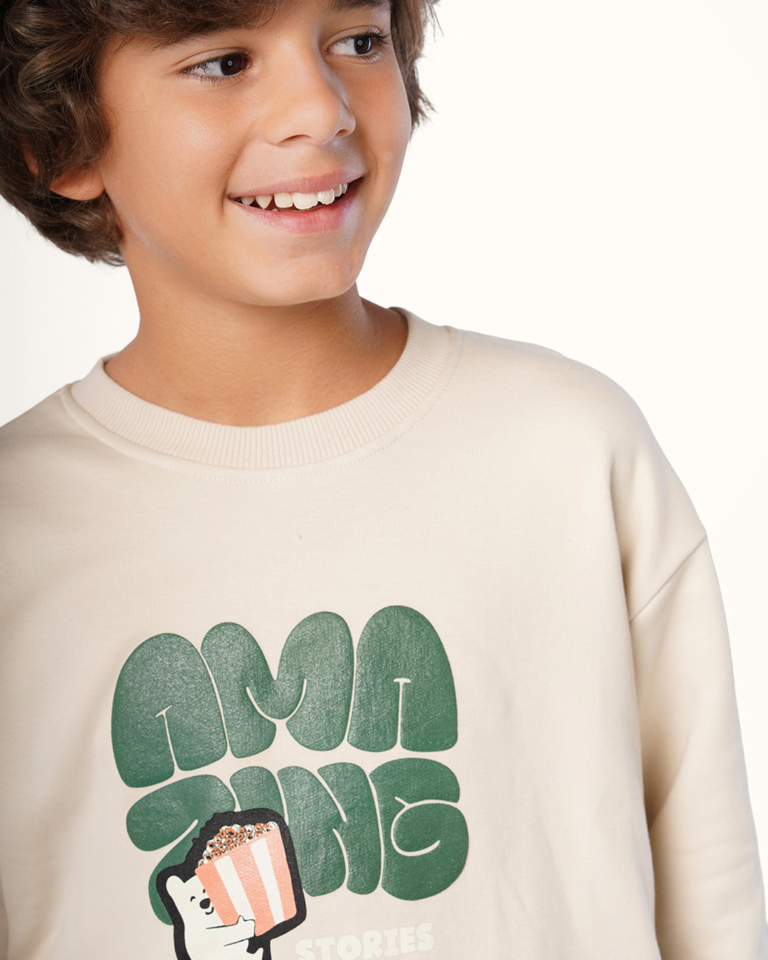 بيجاما كم طويل الفشار الرائع