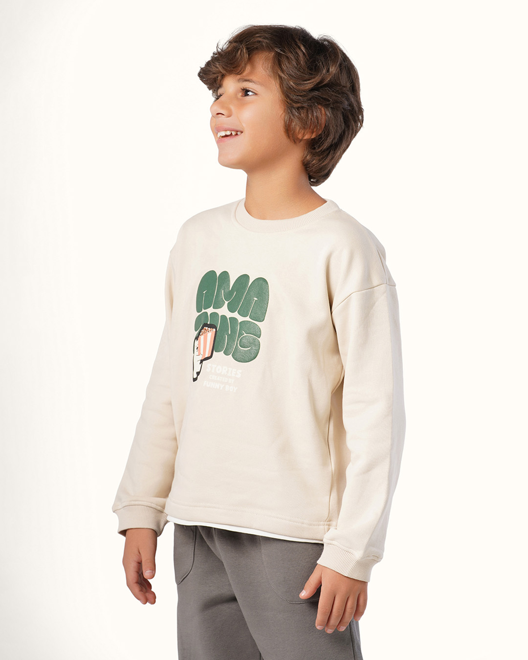 بيجاما كم طويل الفشار الرائع