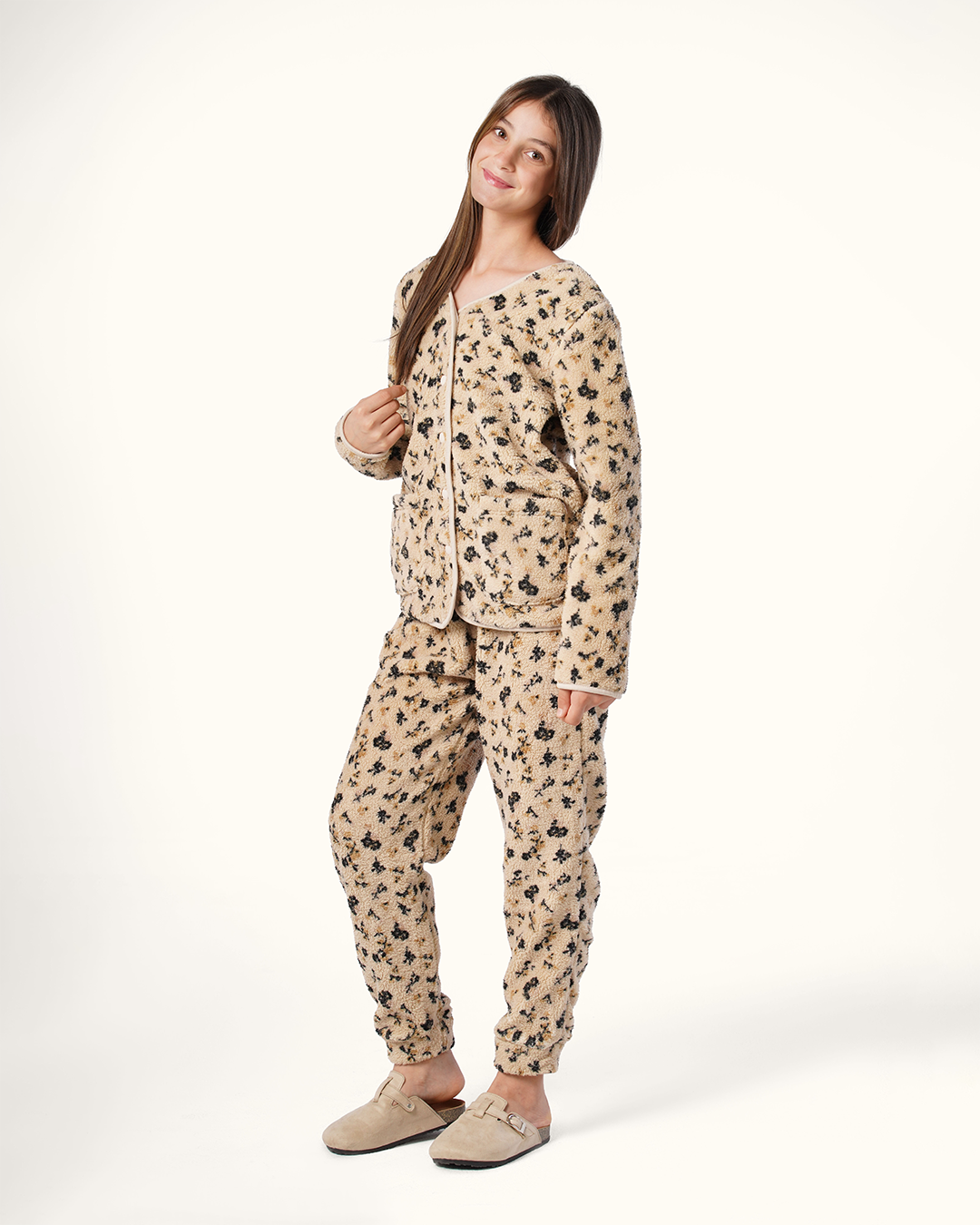 طقم فرو موسم الأزهار