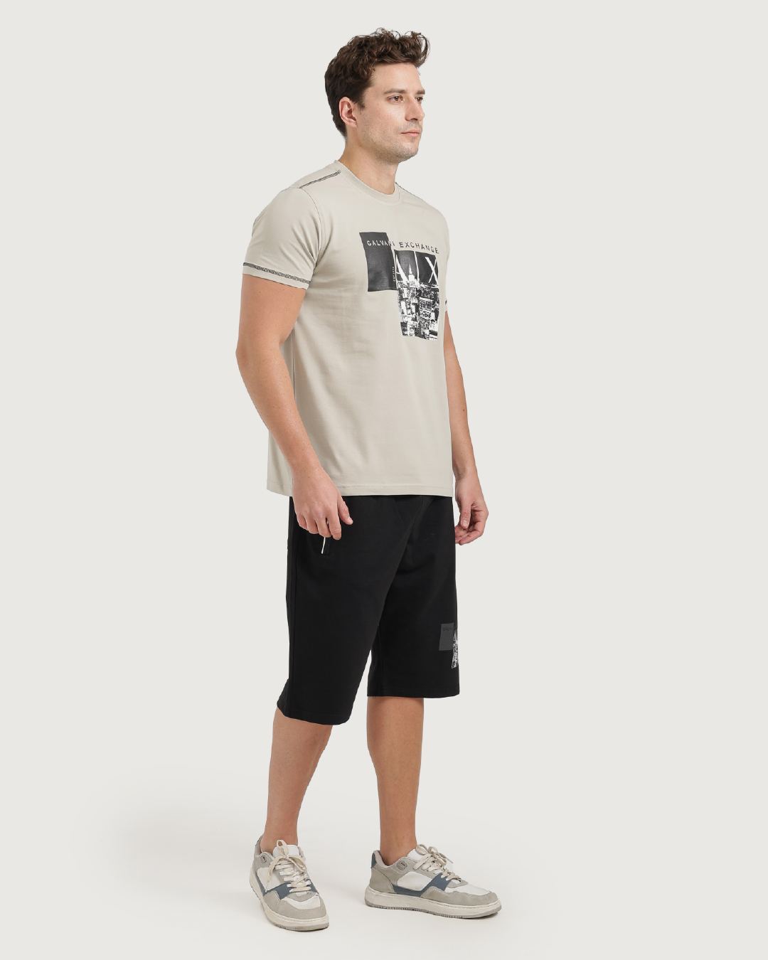 Survêtement for hommes, demi-manches, pantaloons