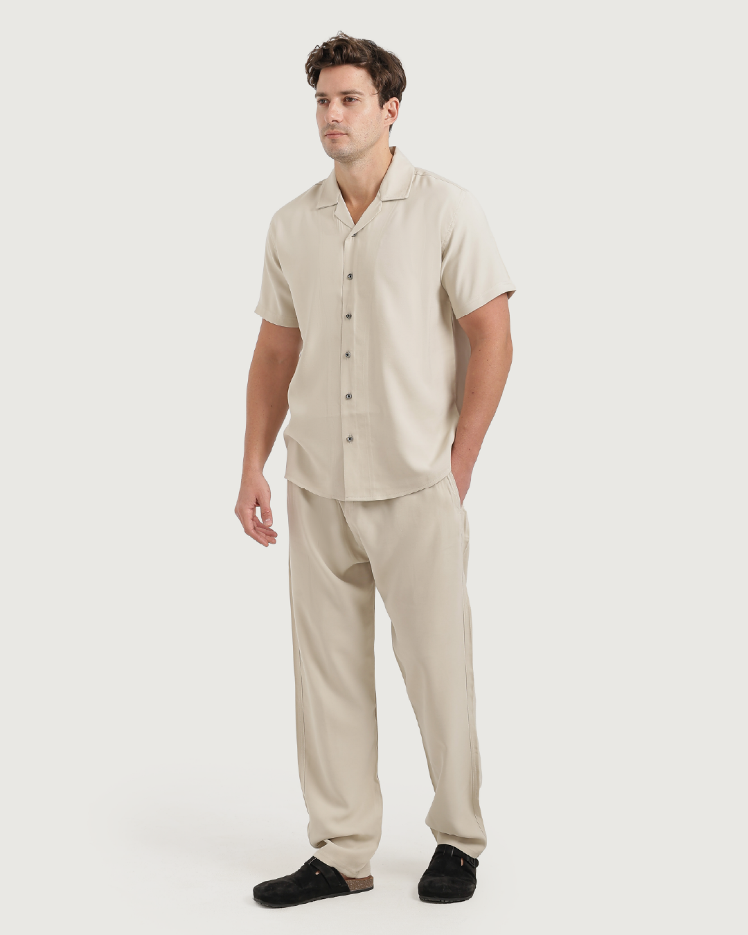 Men's Casual Short Sleeve Set