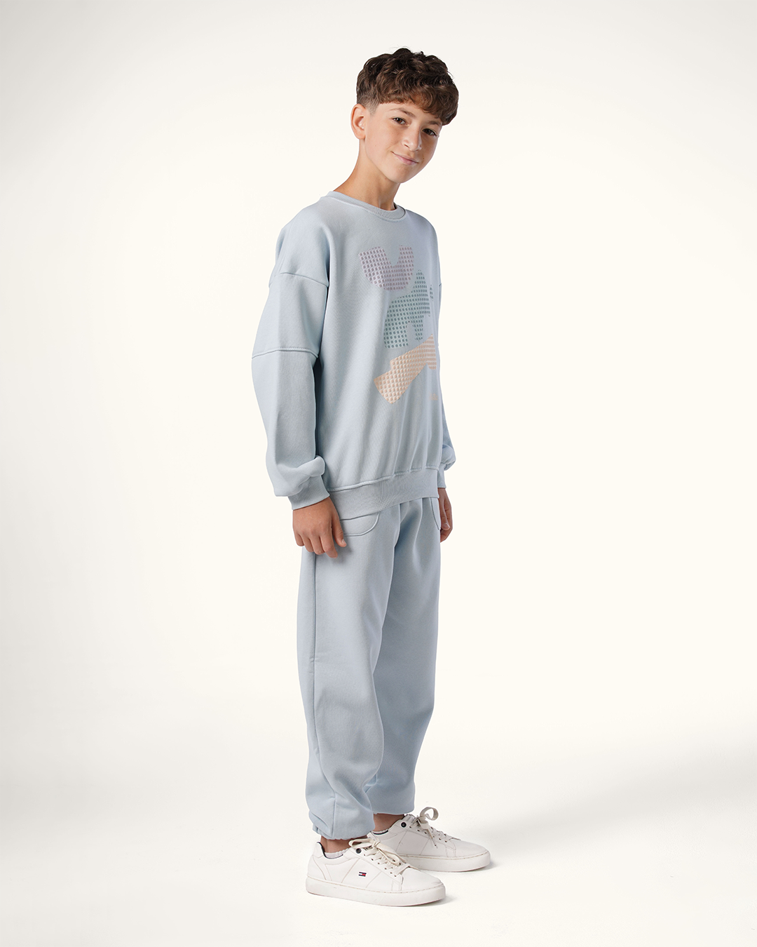 بيجاما اوفر سايز بقصه فى الكم