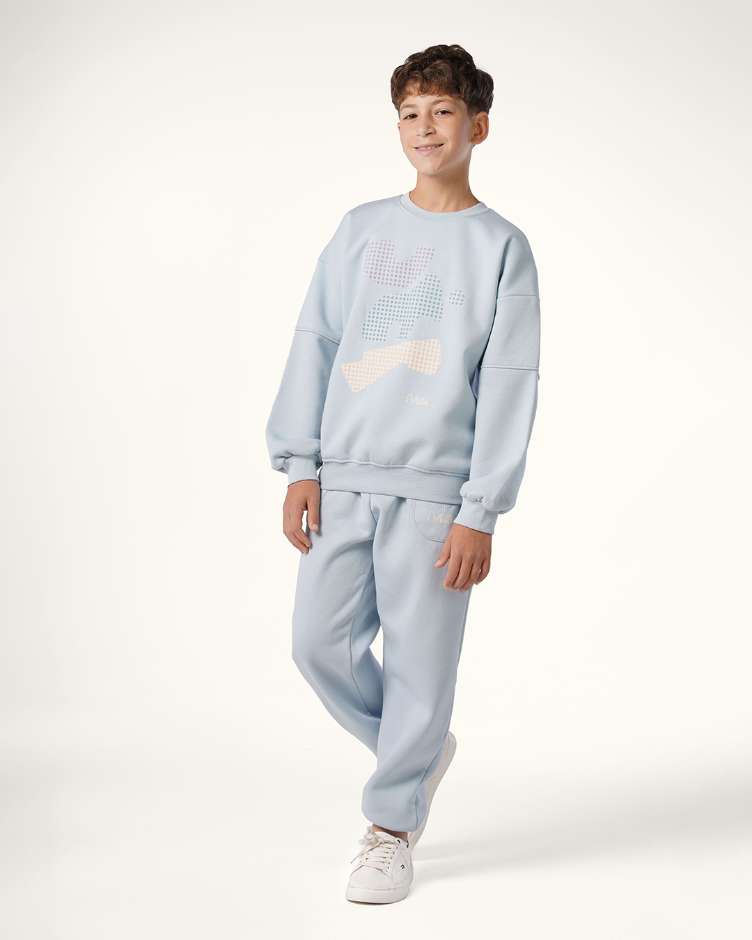 بيجاما اوفر سايز بقصه فى الكم