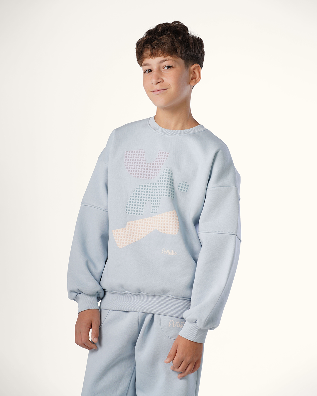 بيجاما اوفر سايز بقصه فى الكم