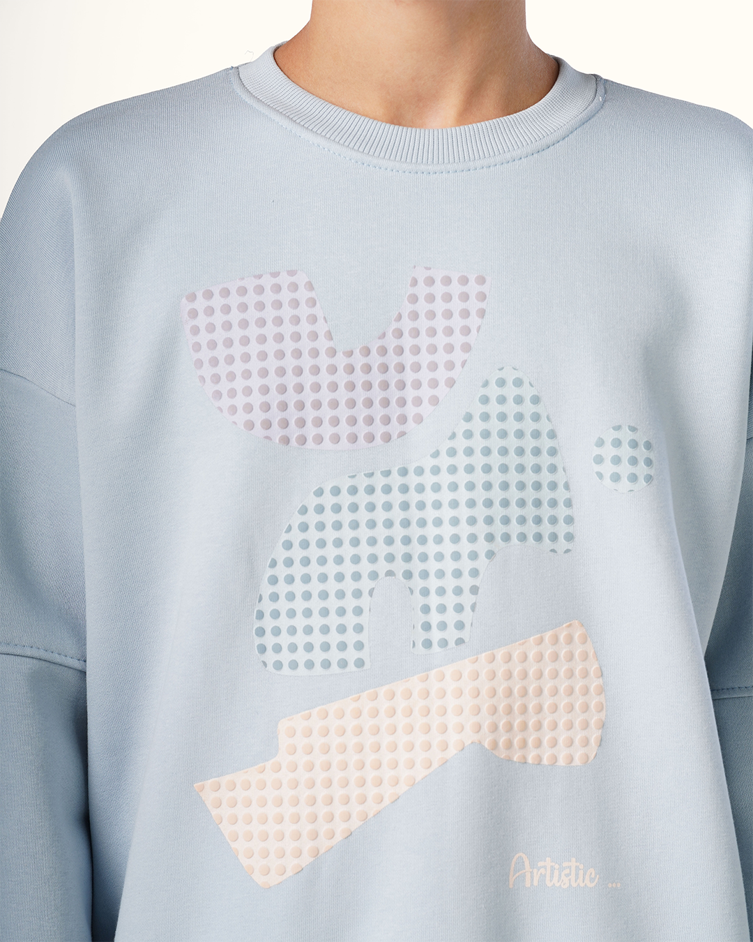 بيجاما اوفر سايز بقصه فى الكم