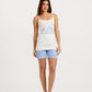 Women's Sleeveless Pajama Set with Shorts