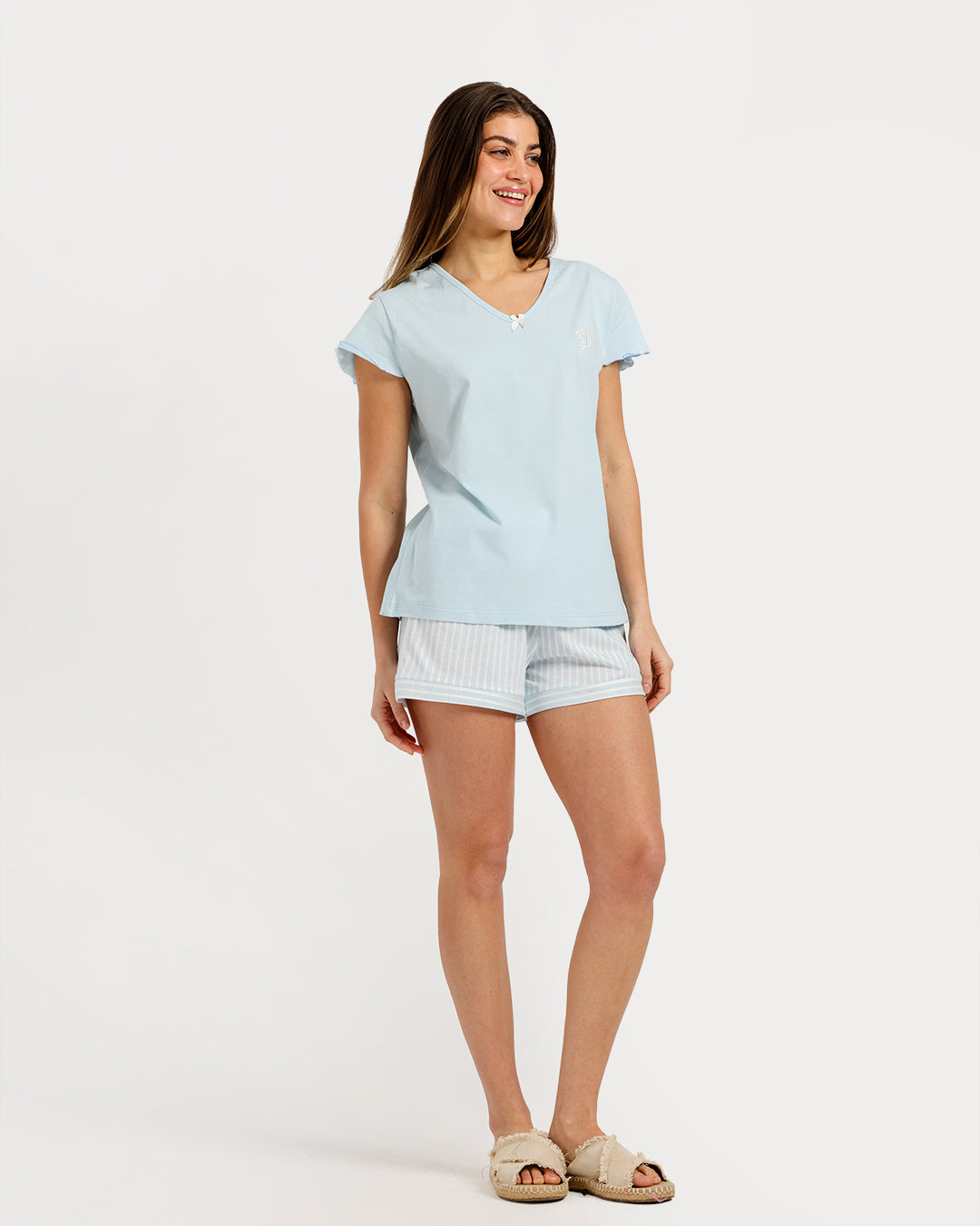 Women's chaponise pajama with shorts