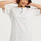 Women's Short Sleeve Pajama Set with Pants