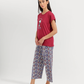 Women's Printed Pentacore Pajama Set